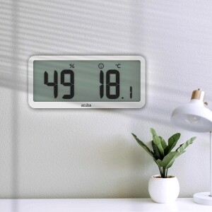 아쿠바 디지털 온습도계+시계 CS-208 (판매 전 협의 필요)
